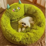 Kennel Winter Warm Dog Bed Small and Medium-sized Dog Teddy Den Winter Cat Bed Four Seasons Universal Dog Sleeping Mat Pet Suppl